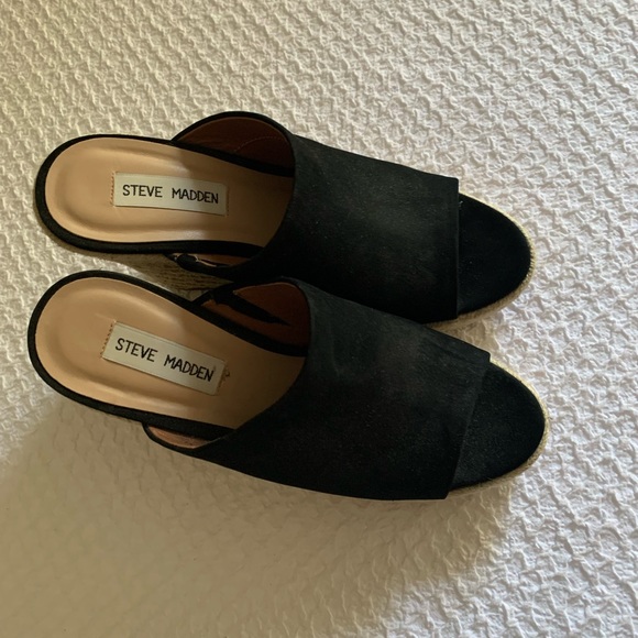 Steve Madden platform black and ivory. - Picture 3 of 4